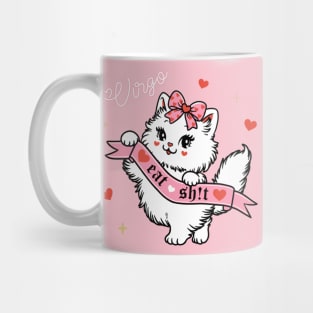 Virgo Sassy Valentines Kitty Mug